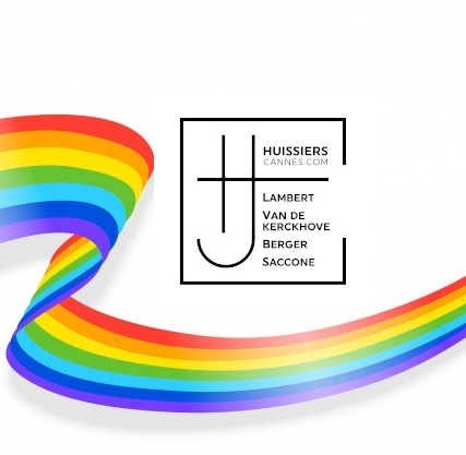 logo-drapeau-ondule-arc-ciel mois fiertés